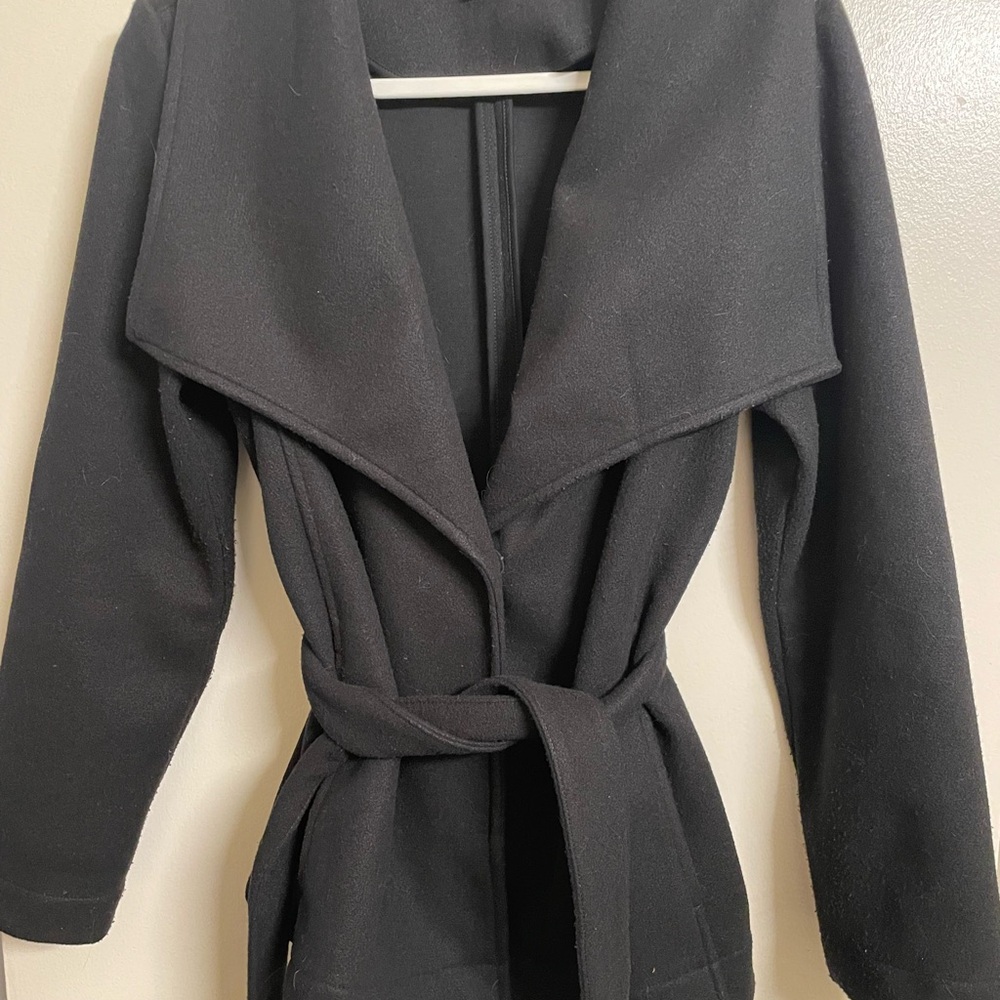 Banana Republic- Melton Tie Waist Jacket - Medium